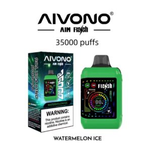 Aivono Aim Flash 35000 Puffs Flexible Curved Screen Wholesale Disposable Vape Puff 35K Electronic Cigarette Airflow Adjustable Wattage